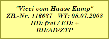 Toga vom K�mmelsee
ZB.-Nr. 098026
HD-frei / ED-+
BH/AD/ZTP/FH/VPG II