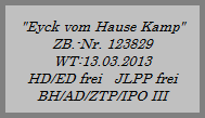 2 1/2 Wochen alt